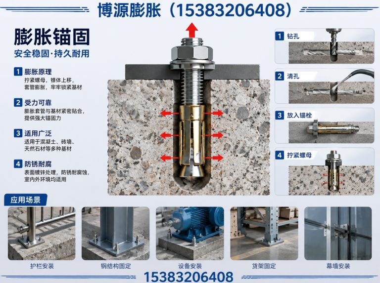 磁县膨胀锚固展示图